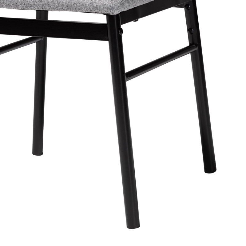 Ensemble repas 5 pièces Baxton Studio Keenum, Gris