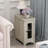 Rectangle Narrow Accent Side Table-1820684235