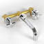 Robinet de salle de bain mural Cross-65462645