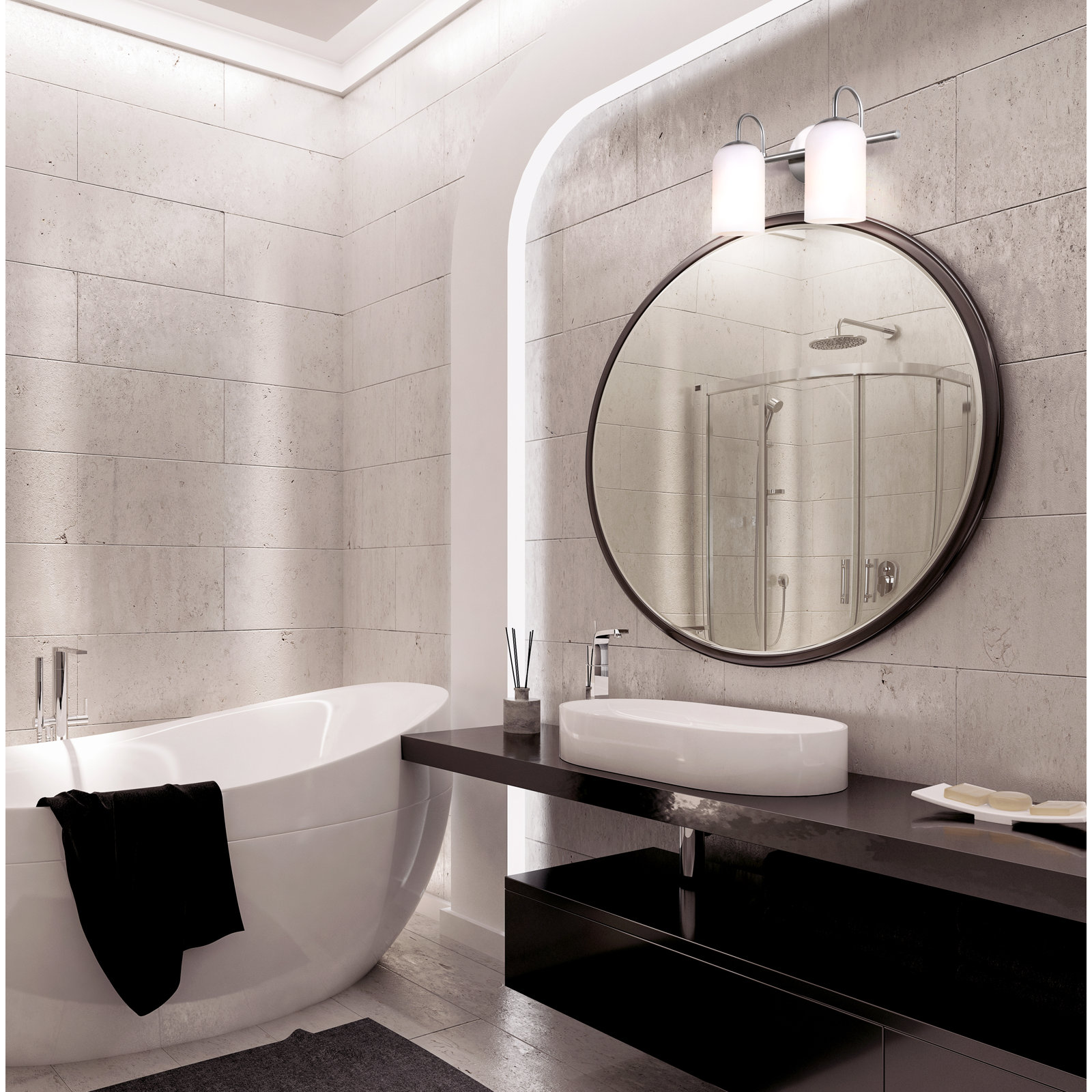 Raisa 2-Light Vanity Light