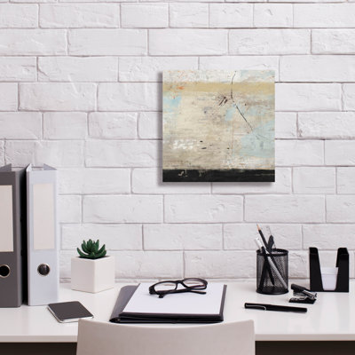 «Cloud Cover» par Suzanne Nicoll, art mural sur toile, 12 po x 12 po
