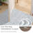 Small Area Rug 2x3 Modern Abstract Stripe Door Mat Washable Bathroom Rug Non Slip Rubber Backing Non Shedding Entryway Mat for Hallway Grey-627502157-626354432