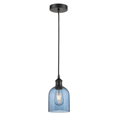 Edison Anacaren 1 Light 6" Cord Hung Pendant-616-G558