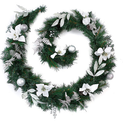 270cm Faux Spruce Garland