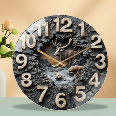 Horloge murale 12 po
