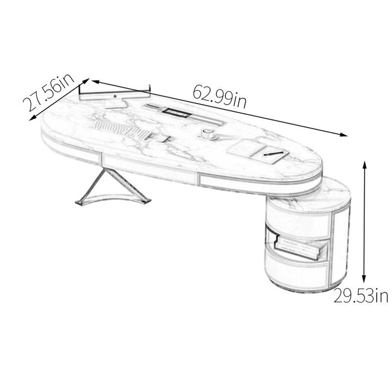 Camilo, 29.53" H x 62.99" W x 27.56" D