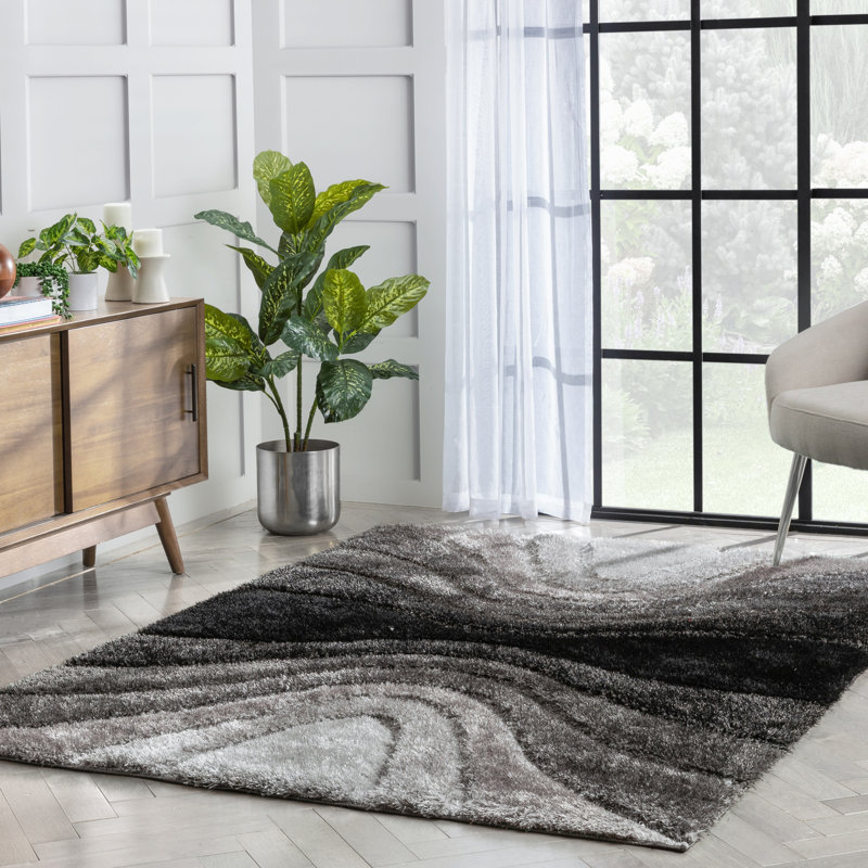 Geometric Indoor Rug, Rectangle 7'10" x 9'10"