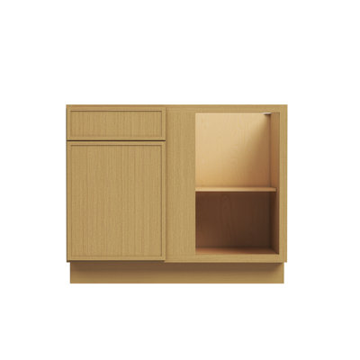 Armoire de coin de coin de cuisine prête à assembler l 39 po x H 34,5 po x P 24 po CASAINC