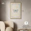 Décoration murale nature toile bleue papillon bleu II -516739488-516739505