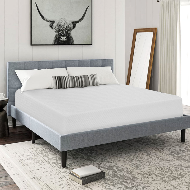 Matelas en mousse viscoélastique imprégnée de gel 8 po Ansonia, 6", Très grand californien