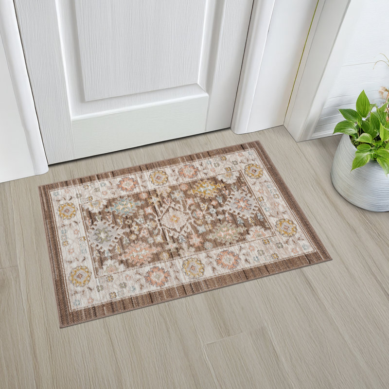 Tapis en polyester Camilla, Rectangulaire 2 pi x 3 pi
