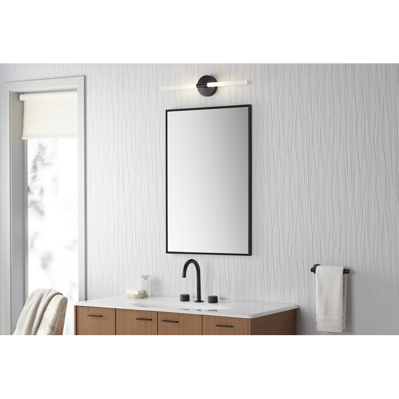 Components 24-in Led Sconce, Matte Black