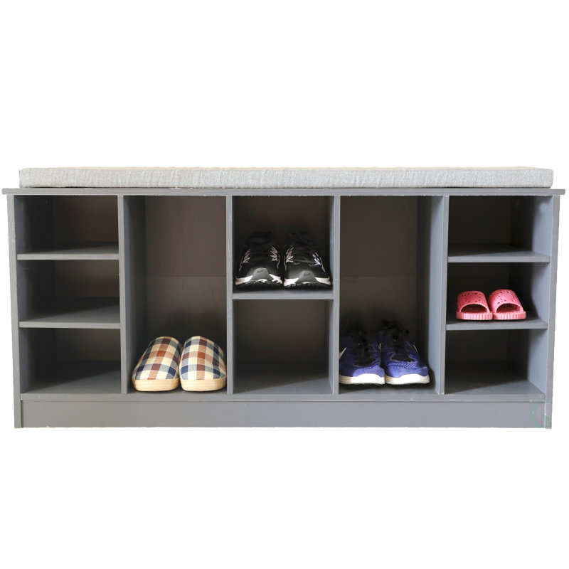 10 Pair Shoe Storage Bench