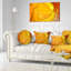 Mystic Abstract Fractal Rose - Coussin décoratif imprimé abstrait