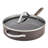 Ayesha Curry Hard Anodized Collection Nonstick Cookware Pots and Pans Set, 10 Piece, Charcoal