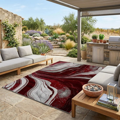 Marble Indoor / Outdoor Area Rug