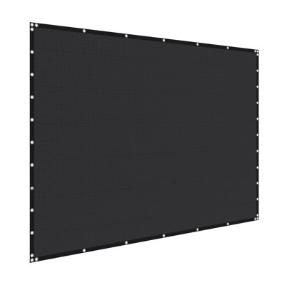 Toile d'ombrage 90%, housse d'abat-jour Pergola avec œillets en acier inoxydable, écran d'intimité avec auvent Sun Shades avec matériau PEHD de 140 g / m², pour l'extérieur, le patio, le jardin et la cour