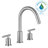 Roman Widespread 2-handle Bathroom Faucet-29547860