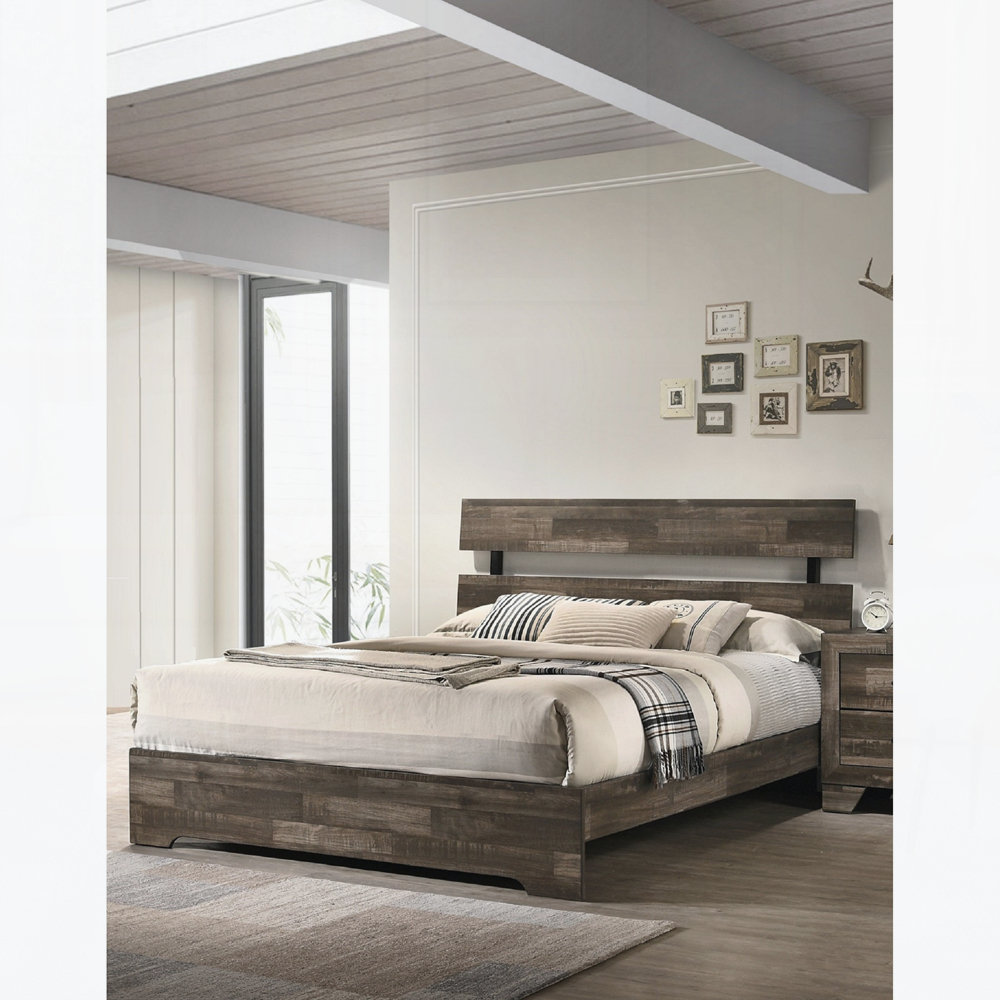 17 Stories Modern Platform Bed Bedroom Furniture | Wayfair