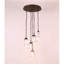 Lustre suspendu avec chaîne en métal léger-91857802-91857808-91857809