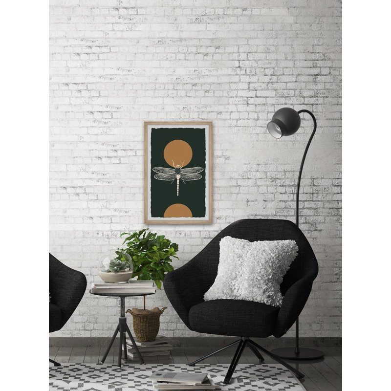 On Dragonfly Wings by Marmont Hill - Single Picture Frame Painting, 30cm H x 20cm W x 3.81cm D
