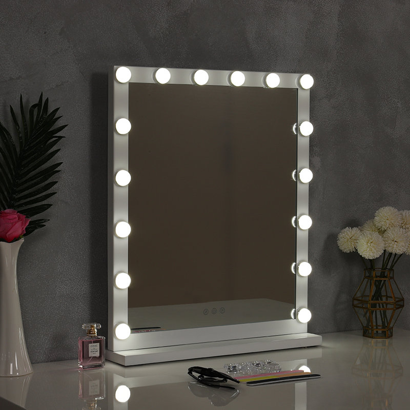 Chairty Metal Flat Mirror, 64.5cm H x 52cm W