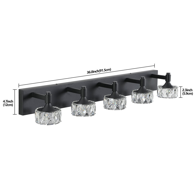 Modern Vanity Wall Sconce (Bulb Not Included)