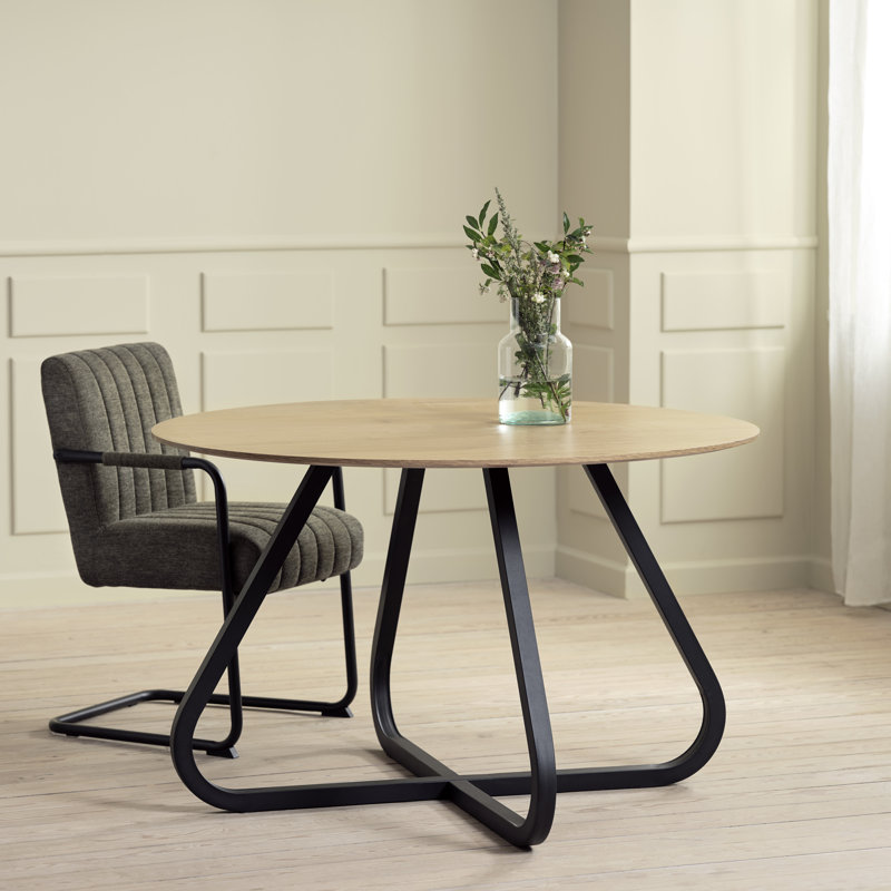 Frome Oak Round Dining Table