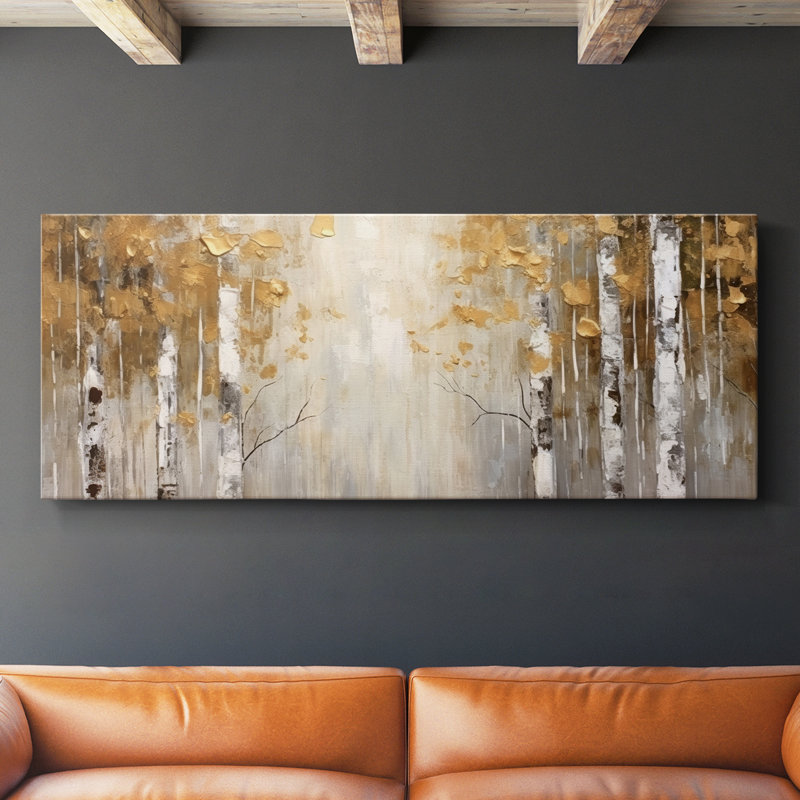 Abstract Series 10 #CXIII-Wide Gallery Wrapped Canvas, 12" H x 30" W