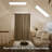 3CCT 1x4FT LED Flat Panel Light, Surface Mount, 120V, 4600LM, Built-in Driver Ceiling Light Fixture, 5%-100% Dimmable-117223704