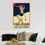 Tous Les Sports - Reproduction de publicité sur toile tendue-26129330