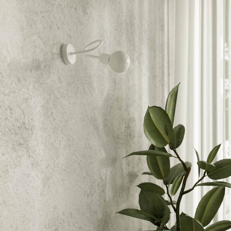 Abyad Chandelier, 5 Lights, 35cm H x 55cm W x 55cm D, White