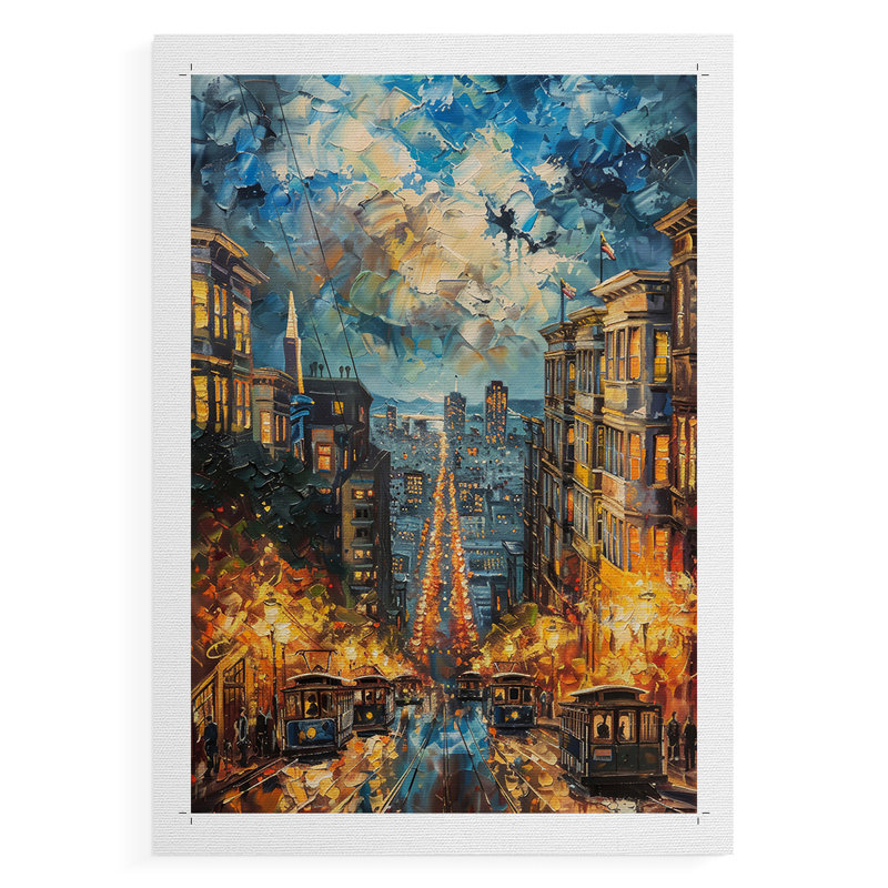 Série LANDSCAPES CECLIV - Impression sur toile seulement - NON-CADRE, H 18 po x l 12 po