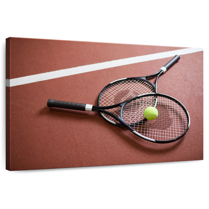 Sireci Tennis Court Rackets, 30" H x 45" W