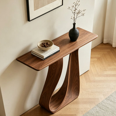 Console brun français rétro