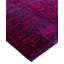 Overdyed Hand-Knotted Wool Modern-Contemporary Purple Area Rug 4' 0" x 6' 4"