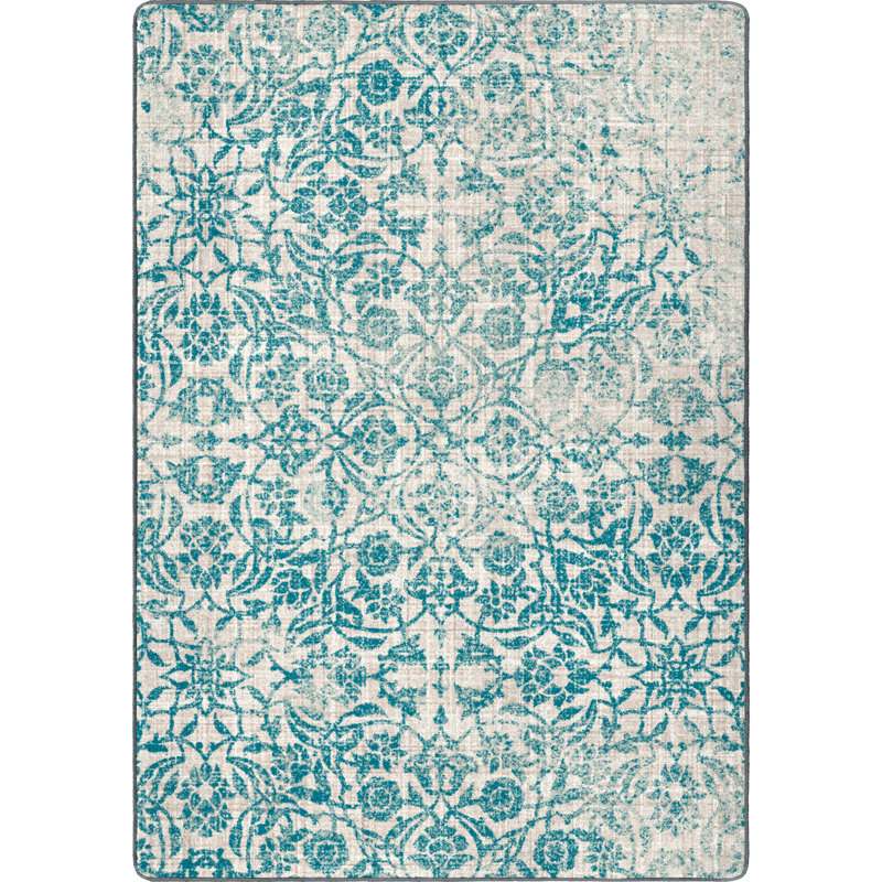 Connee Abstract Indoor Rug, Rectangle 3' x 4'