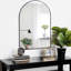 Miroir mural 30 po x 40 po avec cadre en métal noir | Idée de cadeau-1553847011-1382435139
