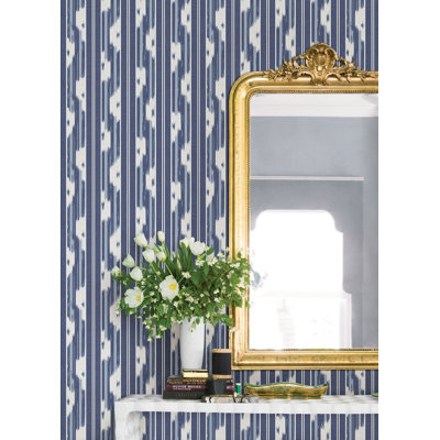 Ojai Blue Peel and Stick Wallpaper