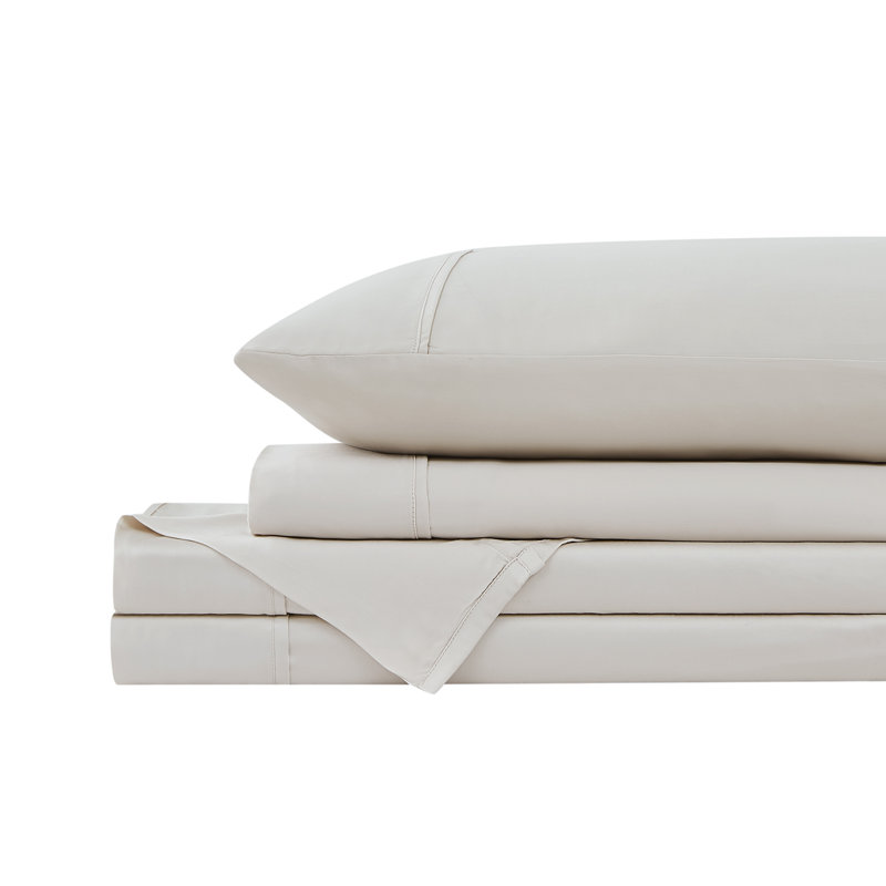 Ensemble de draps en rayonne de bambou, Os, Double
