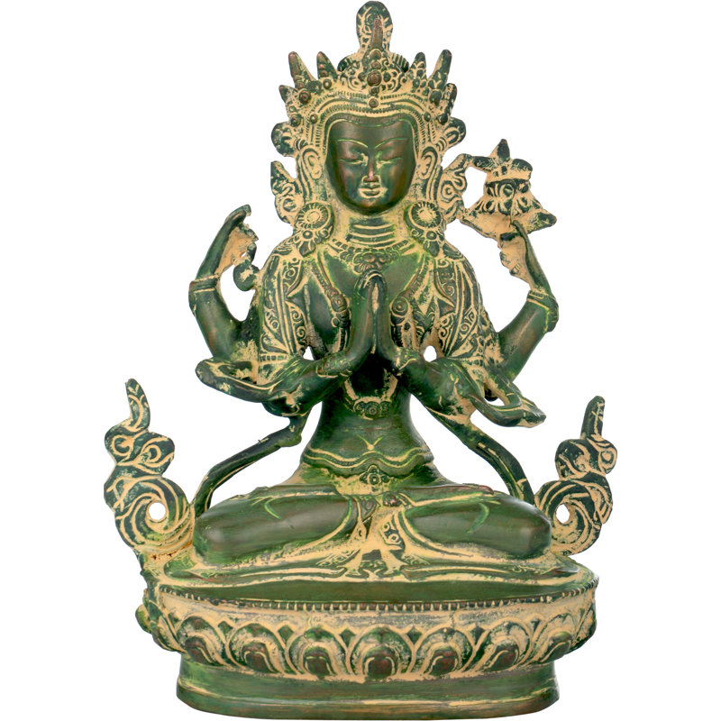 Figurine Chenrezig (Shadakshari Lokeshvara)