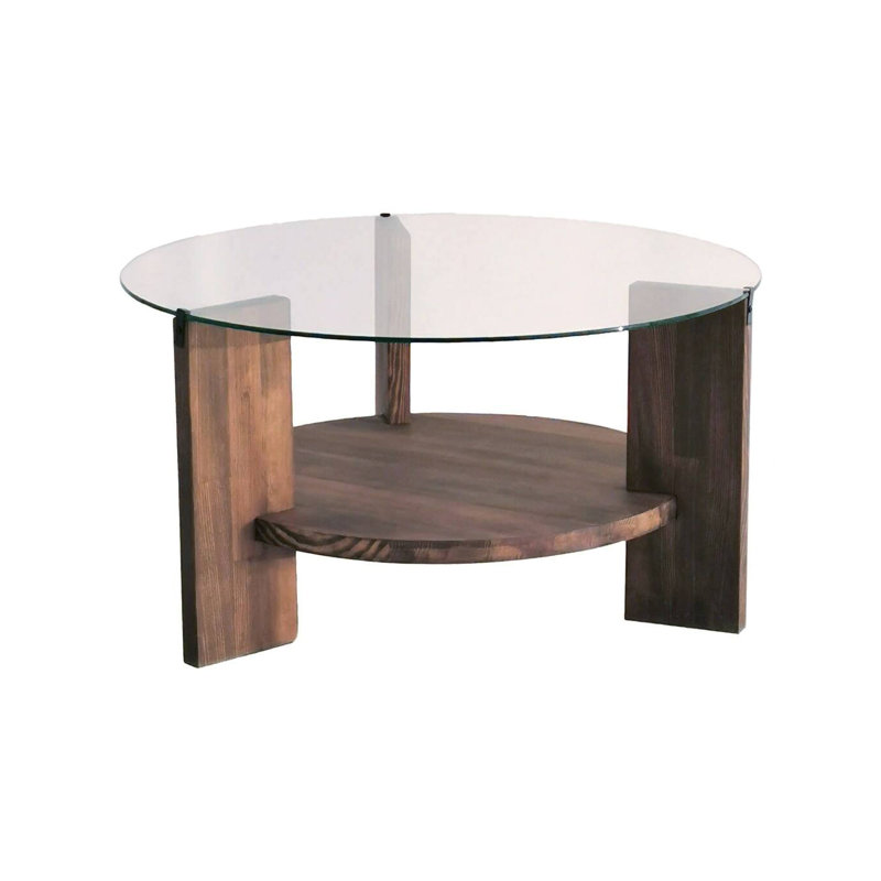 Heidi-Grace Four Leg Coffee Table, Walnut