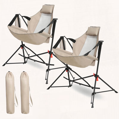 Folding Portable Hammock Rocking Camping Chair