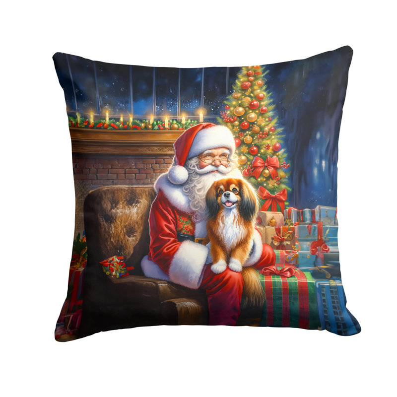 Coussin Tibetan, H 14 po x l 14 po