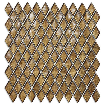 Umbo 7/8" x 1-5/8" Diamond Glass Mosaic