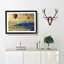 Hot Air Balloons Above Mount Fuji - Picture Frame Painting Print-56712229-56712232