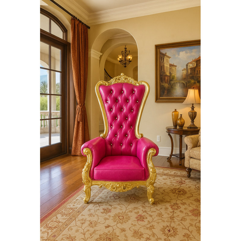 Kyrie Club Chair, Kyrie Pink