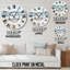 Plage minimalisme paysage III - horloge murale-1263912708