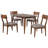 Phyllida Rectangular with Solid Wood Base Dining Table-1920885375