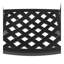(Coussins de couleurs aléatoires) Ensemble de meubles de patio en aluminium coulé avec coussins 3 pièces